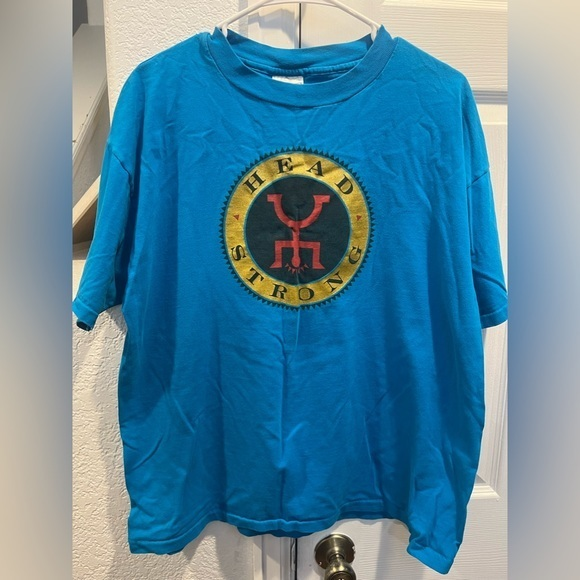 VTG 95 Single Stitch Made In USA Shirt Head Strong Colorado State Champs Size XL - Picture 1 of 4
